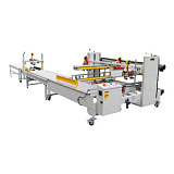 Линия для заклейки коробок скотчем CY